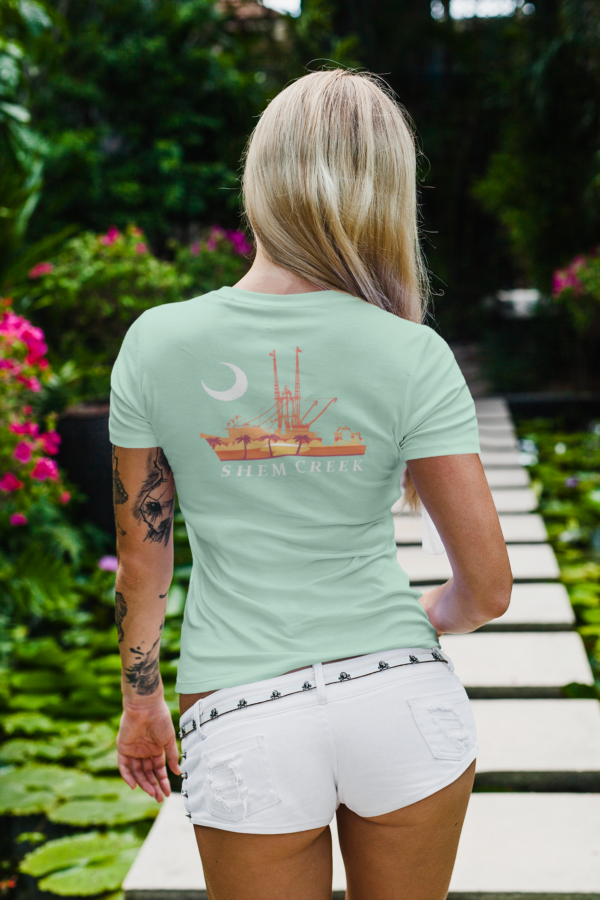 Shem Creek Unisex Short Sleeve Tee - Image 3