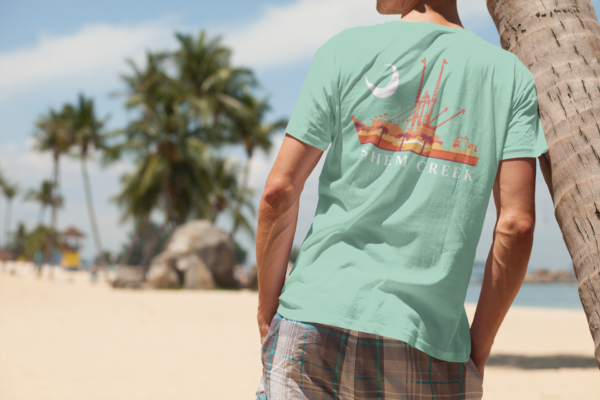 Shem Creek Unisex Short Sleeve Tee - Image 6